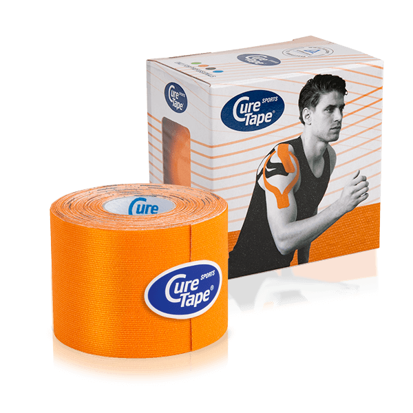 CureTape® SPORTS 5cm x 5m oranje kopen