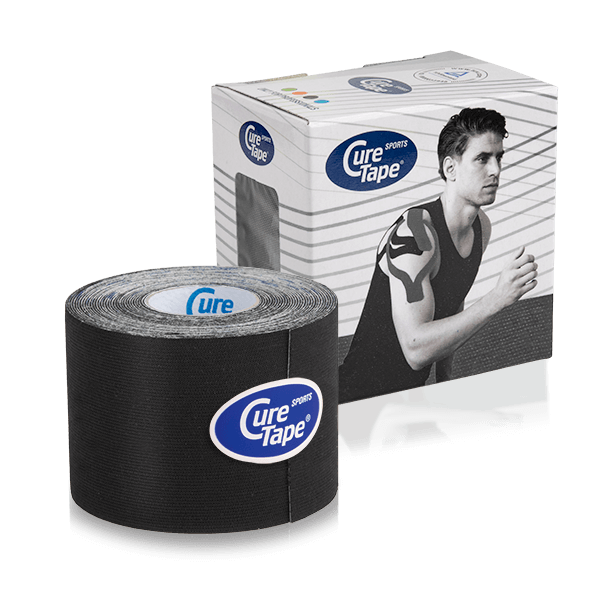 CureTape® SPORTS 5cm x 5m zwart kopen