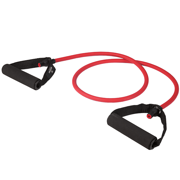 weerstand fitness elastiek rood