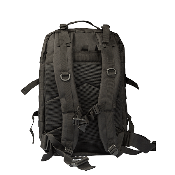 Rucksack-Rücken