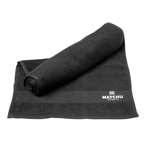 Fitness Handtuch Schwarz - Image 2