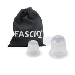 FASCIQ Silicone Cupping Set small en large