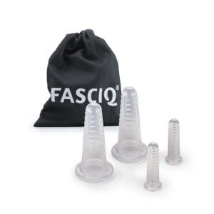 Facial cupping set + bag