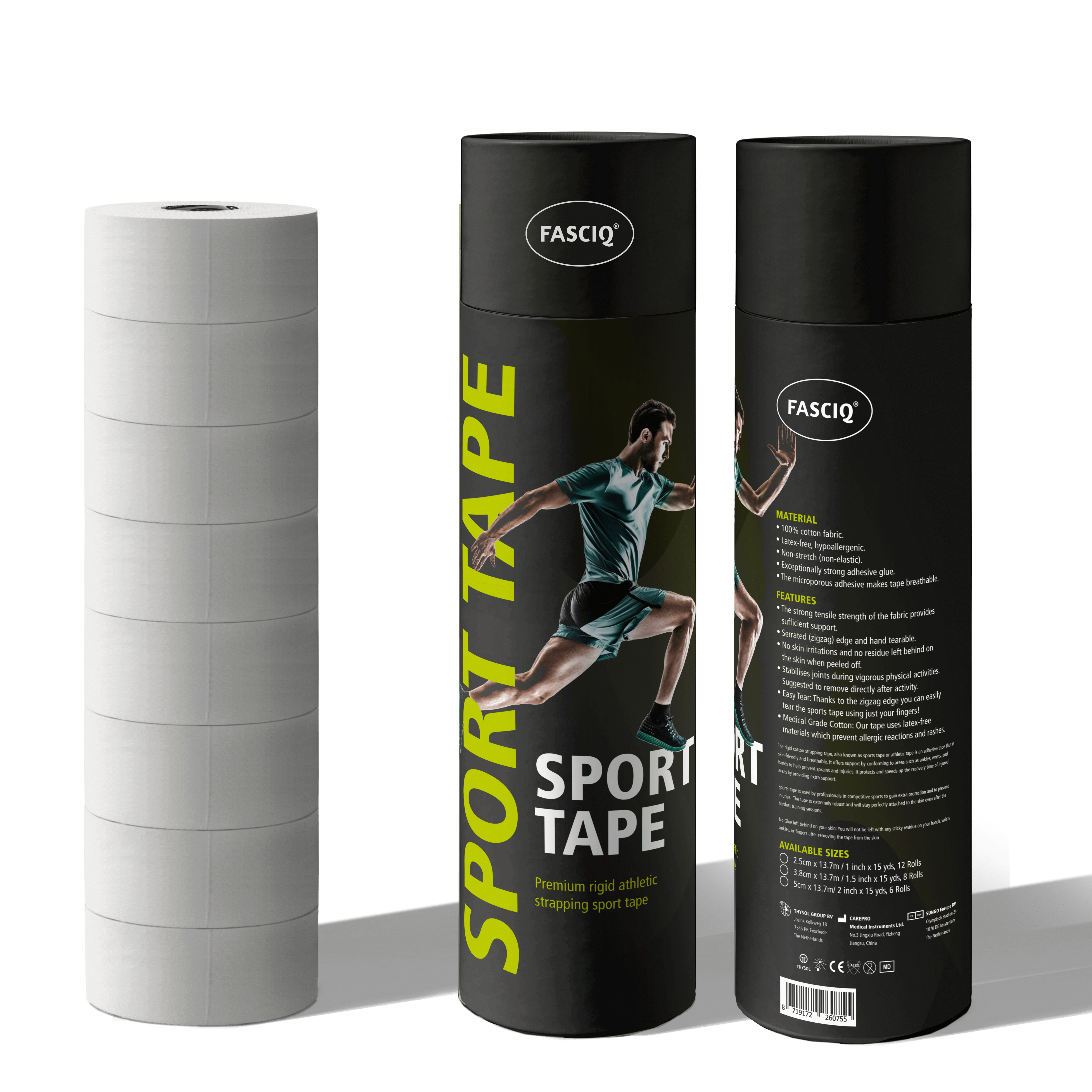 FASCIQ Athletic Tape wit