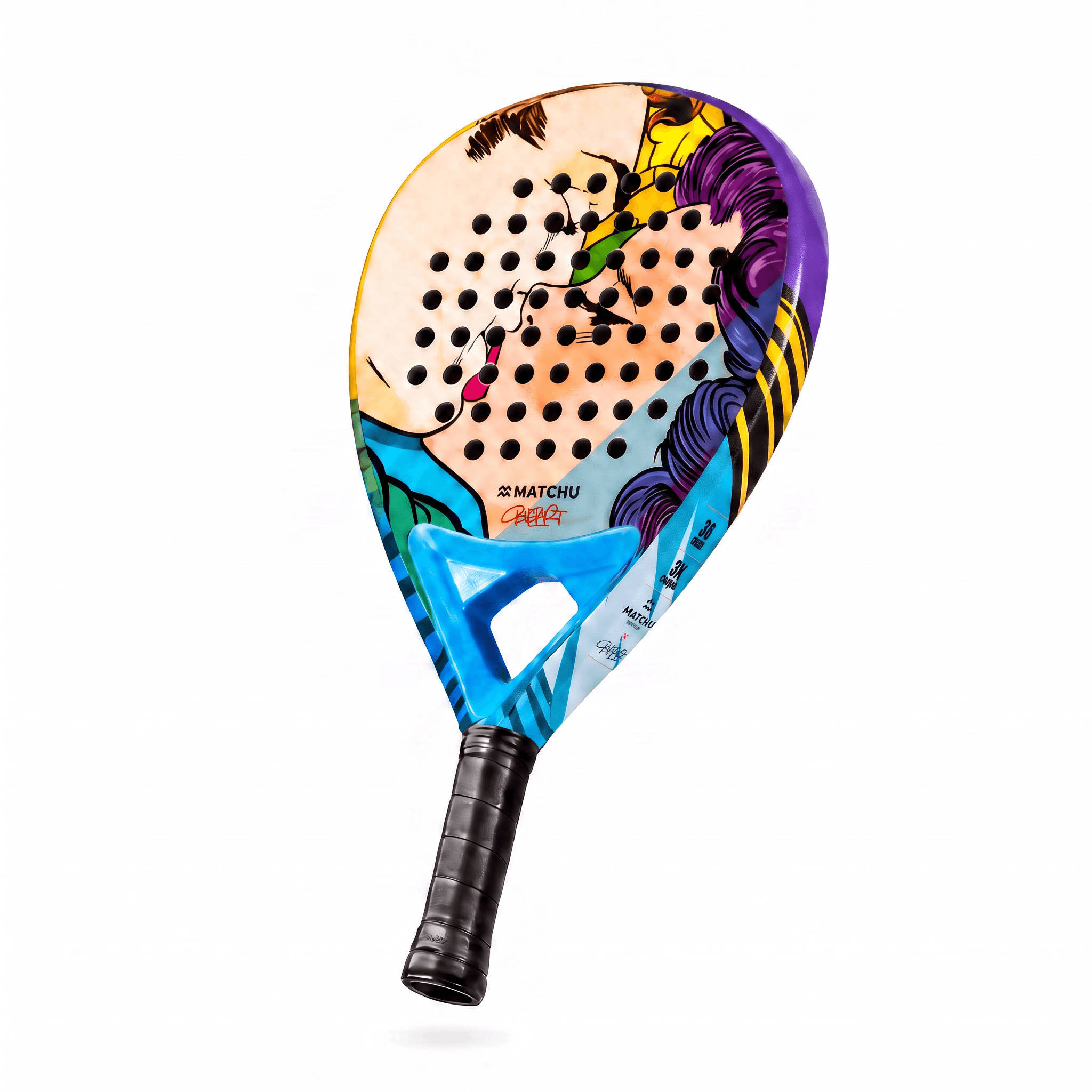Padel-Schläger MATCHU X BUSTART
