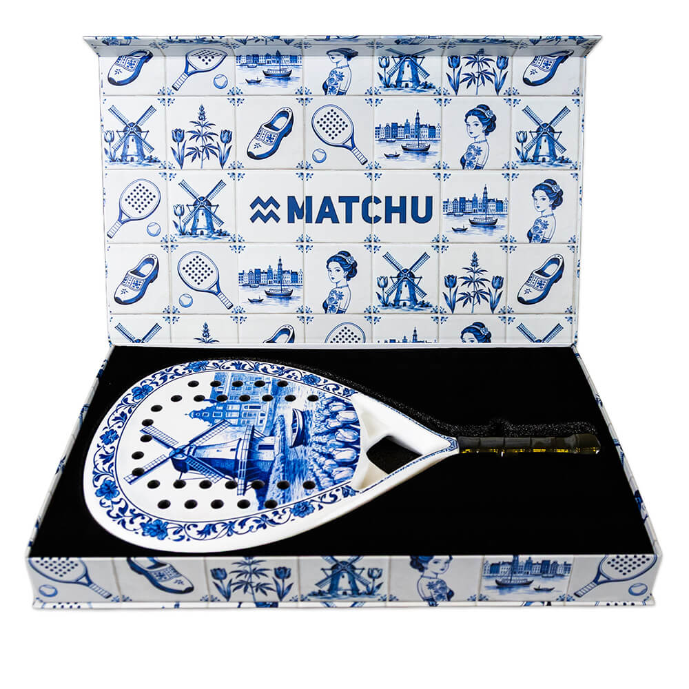 Padel-Schläger in einer exklusiven Verpackung