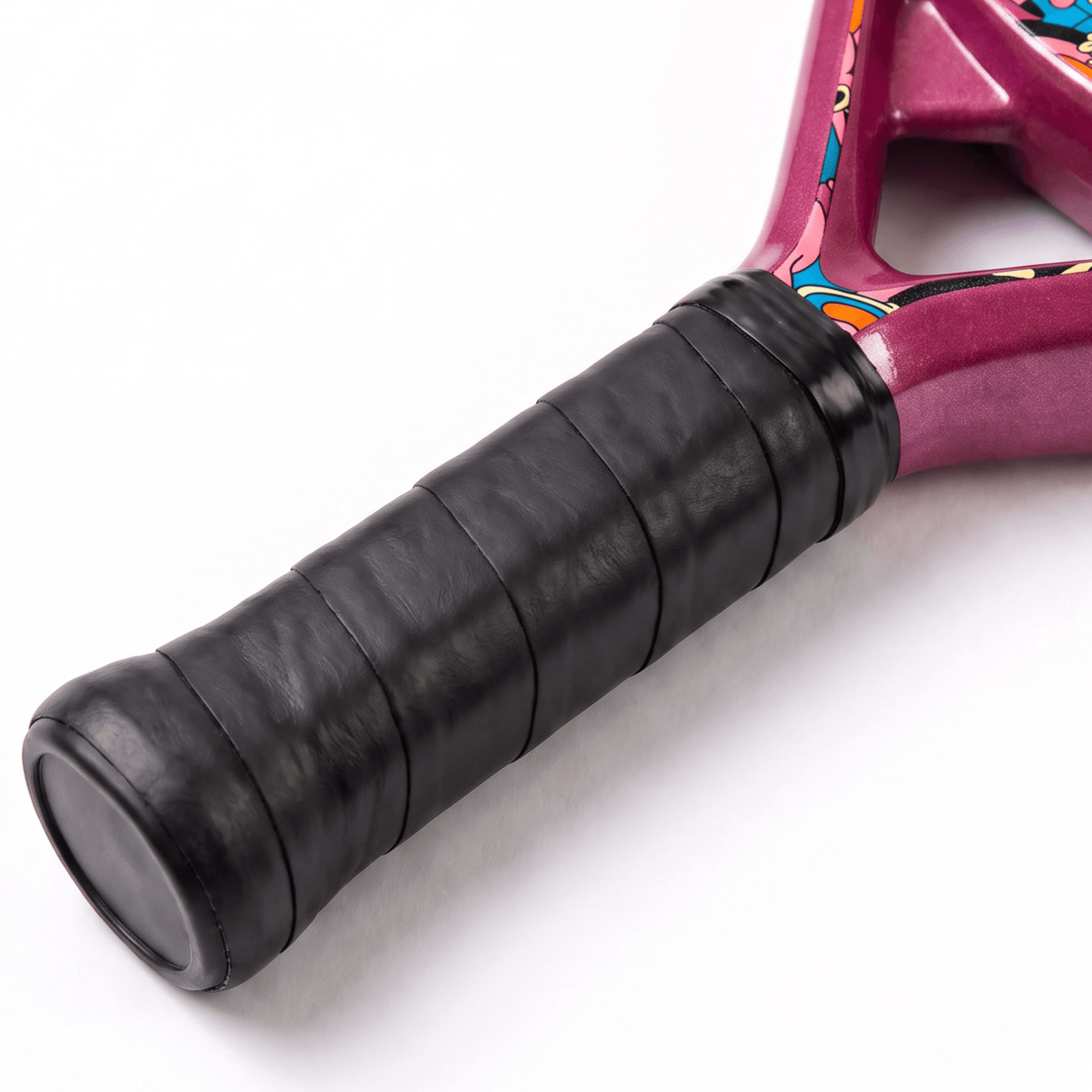 3K-Carbon-Griff für Padel-Schläger in Tropfenform – MATCHU x YEYE WELLER